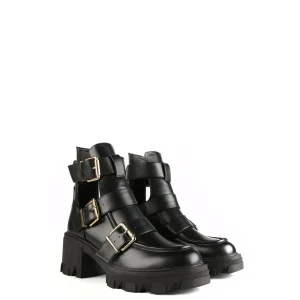 Lola Casademunt Botas Y Botines<Botín con hebillas | Ver todo | Lola Casademunt NEGRO