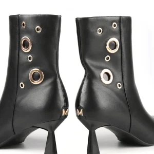 Lola Casademunt Botas Y Botines<Botín con ojales MARRON