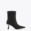 Lola Casademunt Botas Y Botines<Botín efecto brillo NEGRO