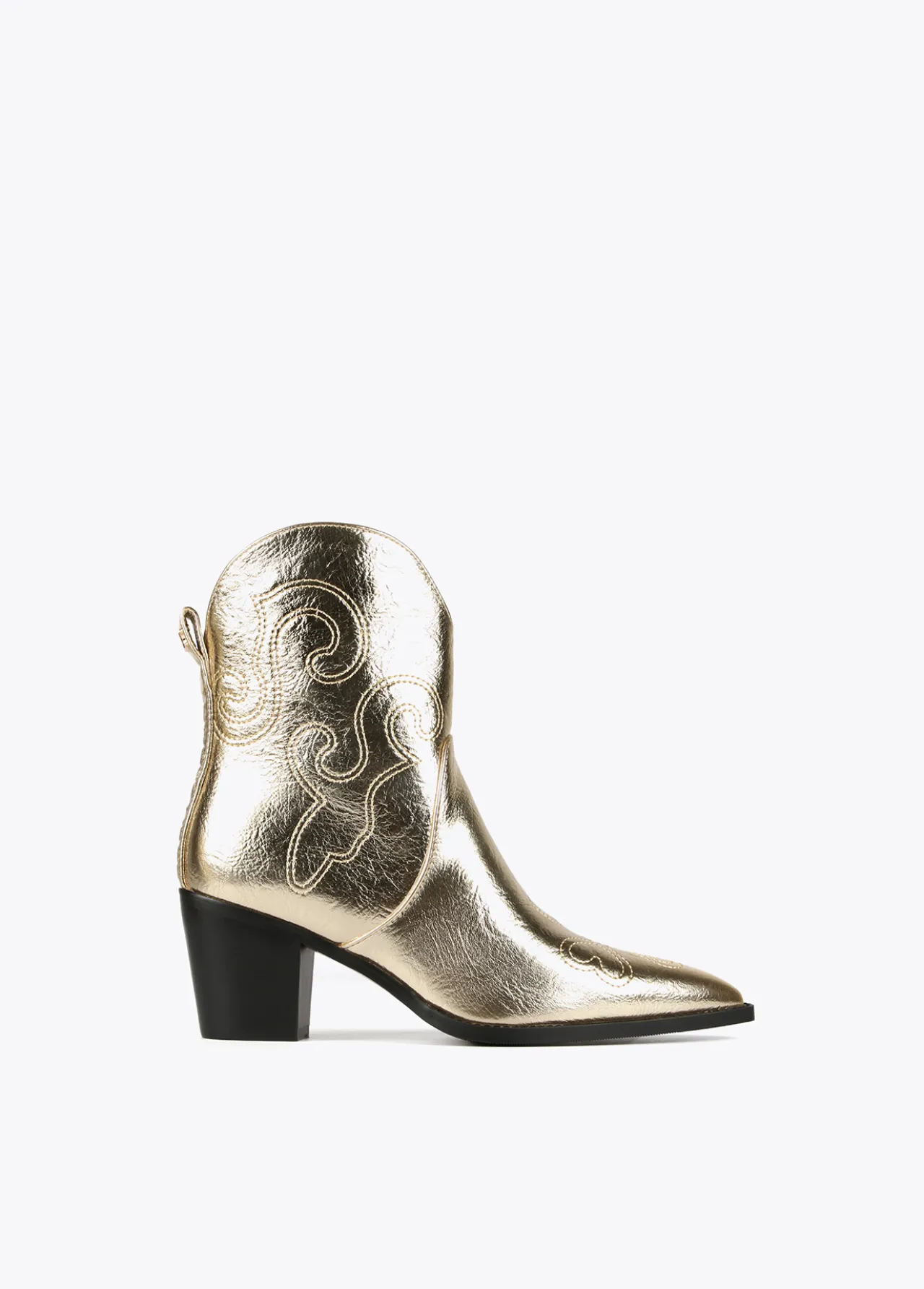 botn_estilo_cowboy_0-1.webp Lola Casademunt Botas Y Botines<Botín estilo cowboy PLATEADO