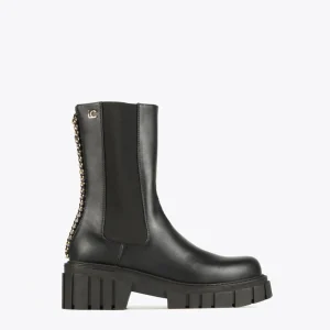 Lola Casademunt Botas Y Botines<Botín con cadena NEGRO
