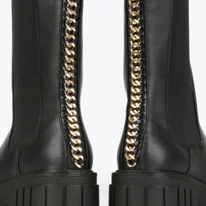 Lola Casademunt Botas Y Botines<Botín con cadena NEGRO