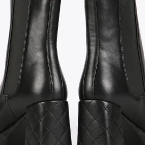 Lola Casademunt Botas Y Botines<Botín plataforma NEGRO