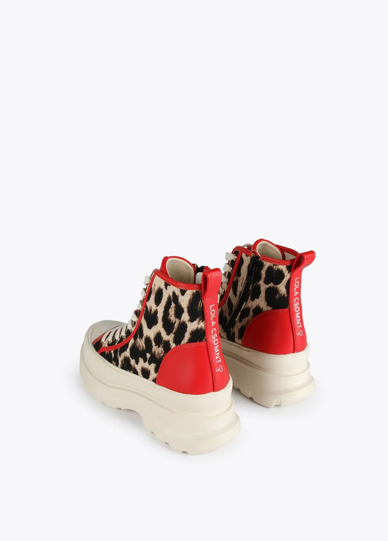 botn_plataforma_estampado_leopardo__calzado__lola_casademunt_2.webp Lola Casademunt Animal Print | Botas Y Botines<Botín plataforma estampado leopardo | Calzado | Lola Casademunt ROJO
