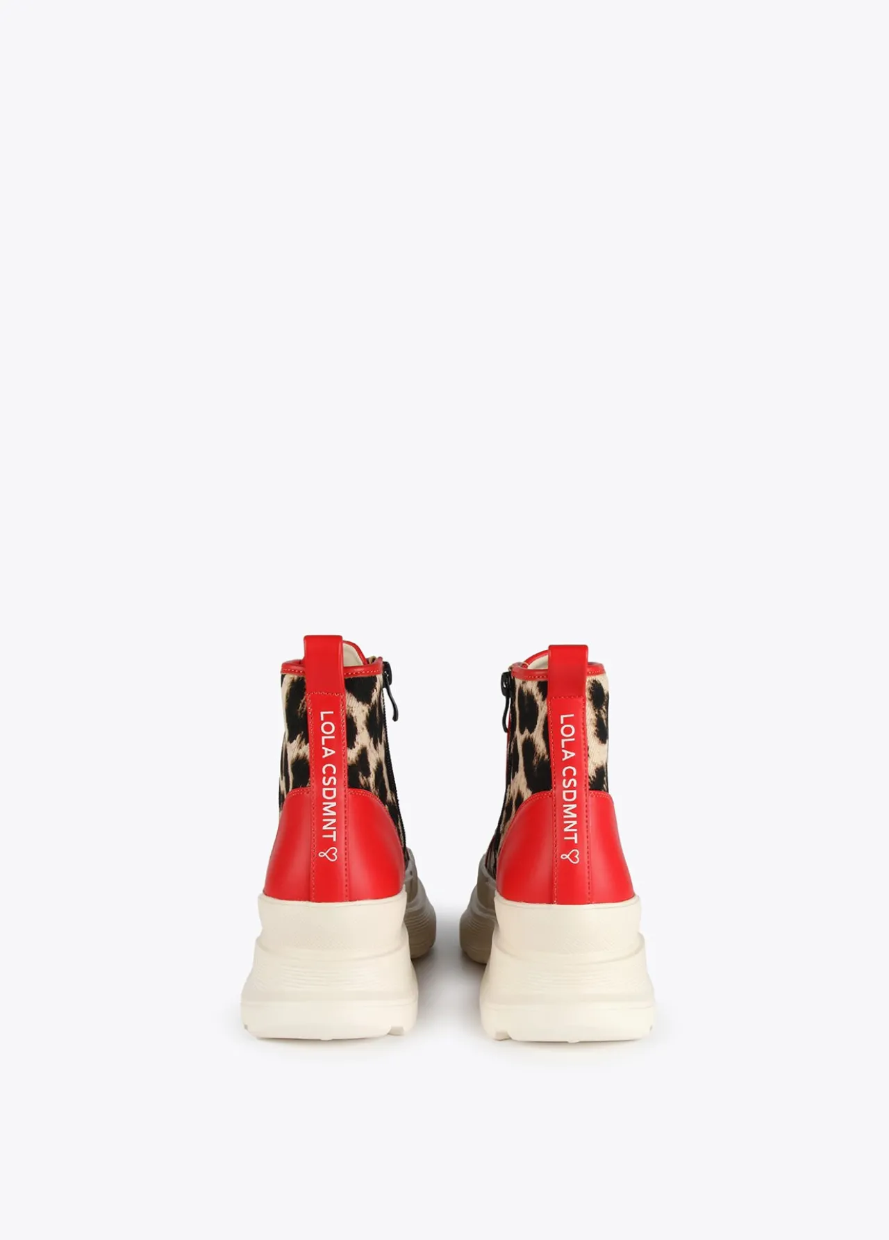 botn_plataforma_estampado_leopardo__calzado__lola_casademunt_5.webp Lola Casademunt Animal Print | Botas Y Botines<Botín plataforma estampado leopardo | Calzado | Lola Casademunt ROJO