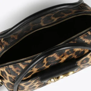 Lola Casademunt Animal Print | Bolsas De Viaje<Bowling efecto piel animal print MARRON-NEGRO