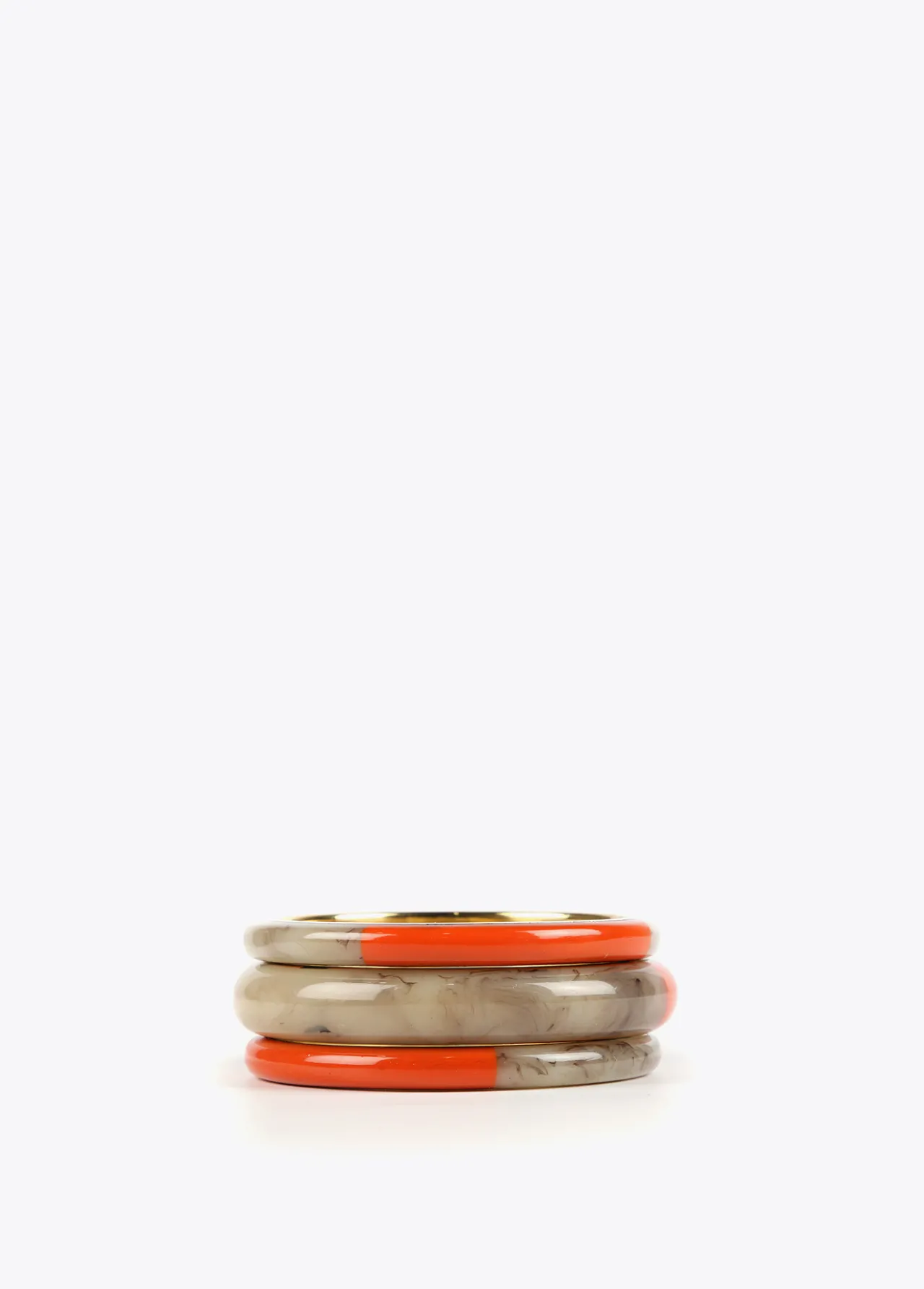 brazaletes_bicolor_0.webp Lola Casademunt Bisuteria<Brazaletes bicolor MARRON-ROJO