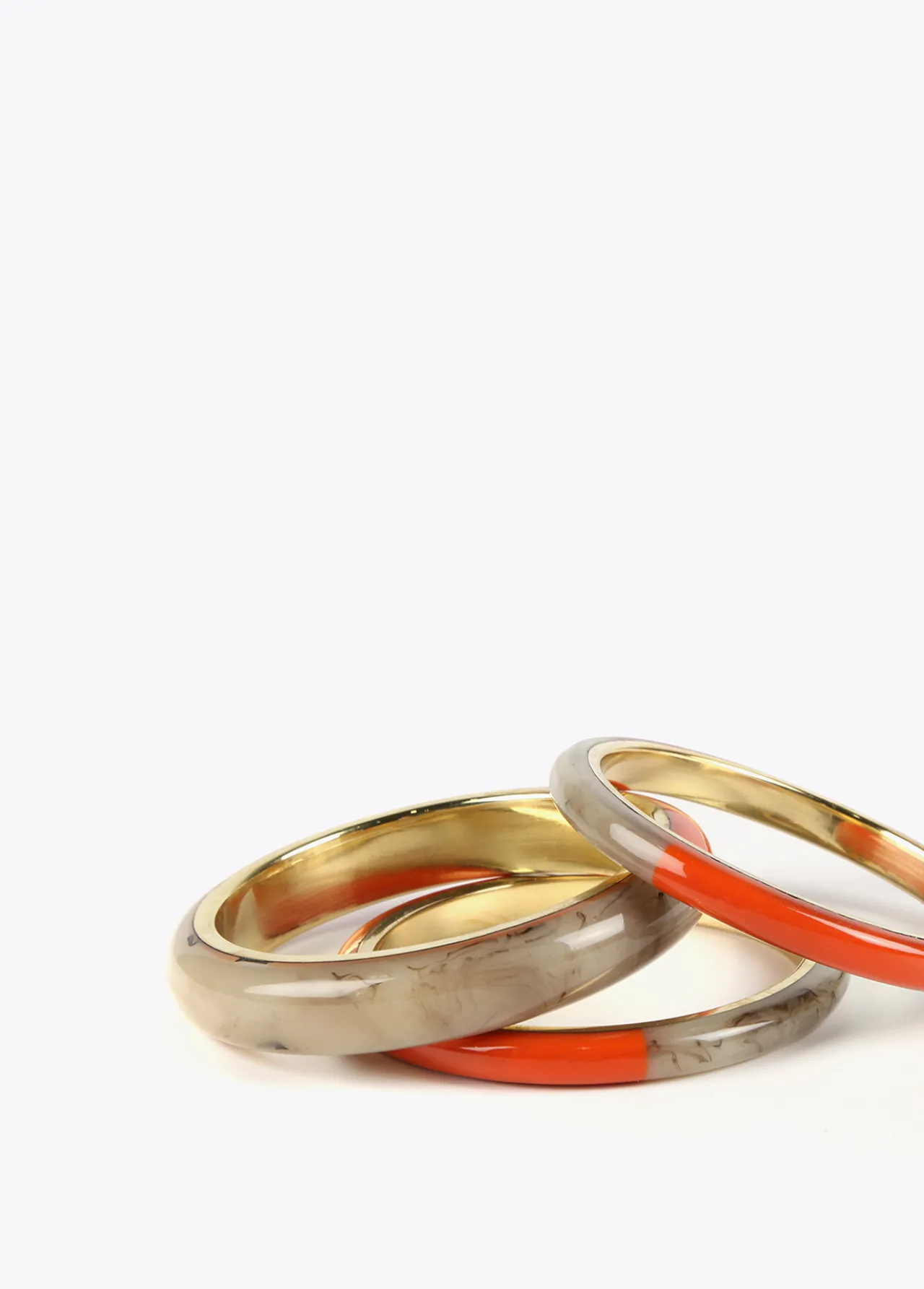 brazaletes_bicolor_1.webp Lola Casademunt Bisuteria<Brazaletes bicolor MARRON-ROJO