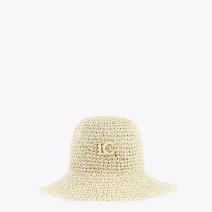 Lola Casademunt Accesorios | Baño<Bucket efecto ráfia y crochet NEGRO