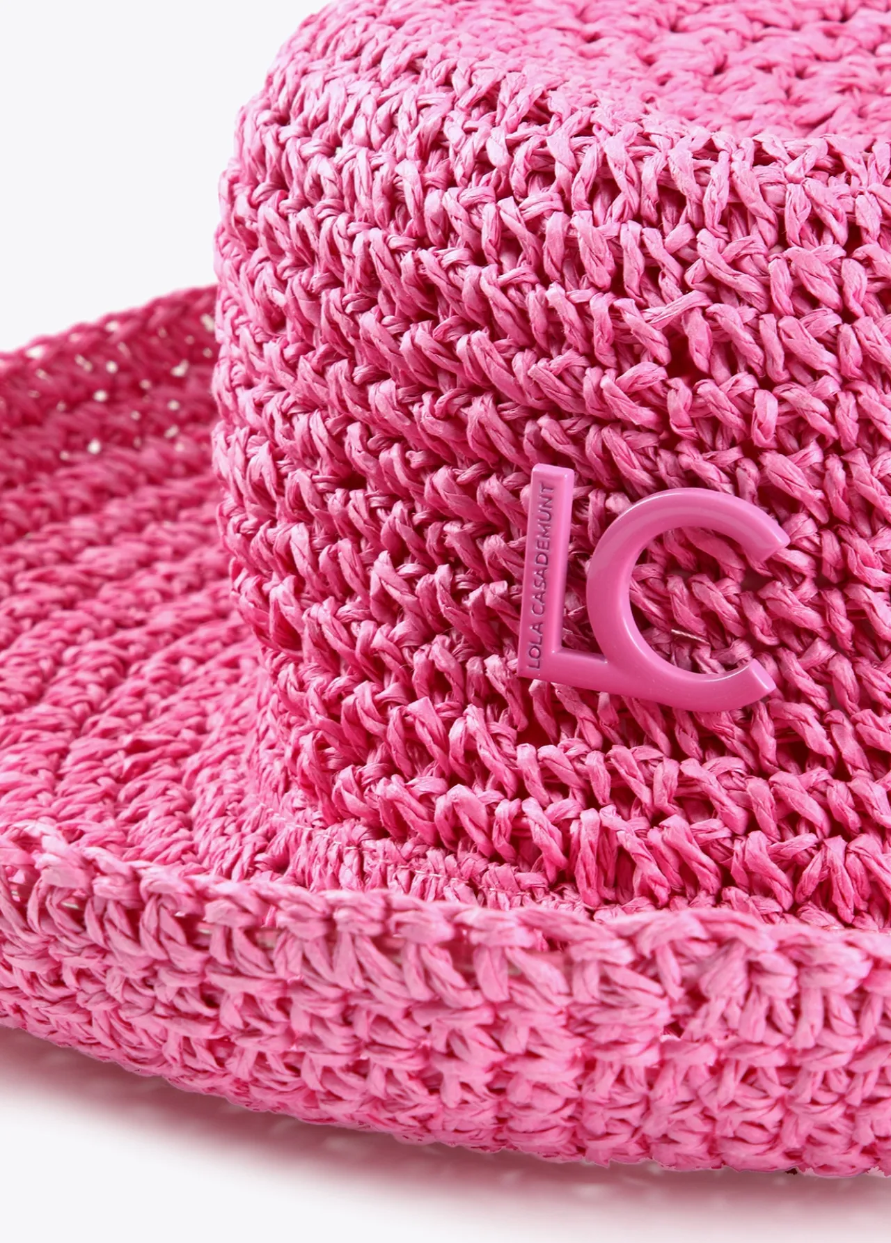 bucket_efecto_rfia_y_crochet_1-1.webp Lola Casademunt Accesorios | Baño<Bucket efecto ráfia y crochet NEGRO