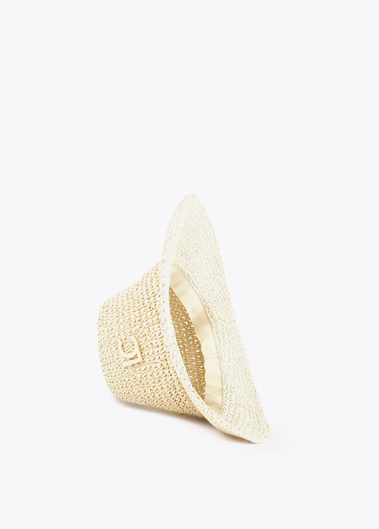 bucket_efecto_rfia_y_crochet_2-2.webp Lola Casademunt Accesorios | Baño<Bucket efecto ráfia y crochet NEGRO