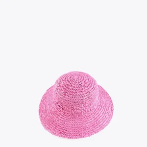Lola Casademunt Accesorios | Baño<Bucket efecto ráfia y crochet NEGRO
