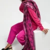 Lola Casademunt Animal Print | Otros Complementos<Bufanda animal print y flecos ROJO-ROSA