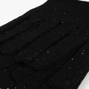 Lola Casademunt Gorros Sombreros Y Guantes<Bufanda con mini lentejuelas NEGRO