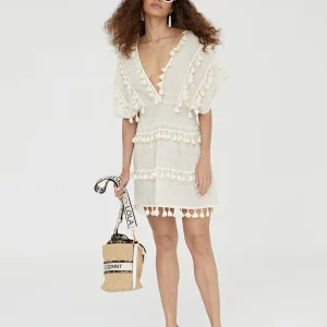 Lola Casademunt Baño<Caftan corto NEGRO