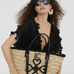 Lola Casademunt Baño<Caftan corto NEGRO