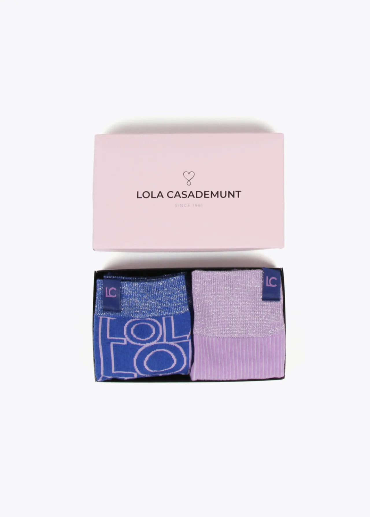 caja_pack_calcetines_0-2.webp Lola Casademunt Otros Complementos<Caja pack calcetines ROSA-ROJO
