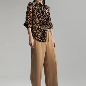 Lola Casademunt Animal Print | Camisas Y Blusas<Camisa animal print MARRON-NEGRO