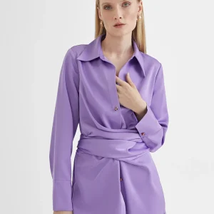 Lola Casademunt Camisas Y Blusas<Camisa anudada LIMA