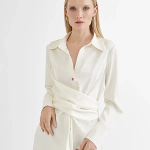 Lola Casademunt Camisas Y Blusas<Camisa anudada LIMA
