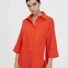 Lola Casademunt Camisas Y Blusas<Camisa basica de algodón BLANCO