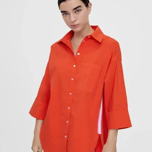 Lola Casademunt Camisas Y Blusas<Camisa basica de algodón BLANCO