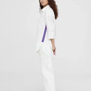 Lola Casademunt Camisas Y Blusas<Camisa basica de algodón BLANCO