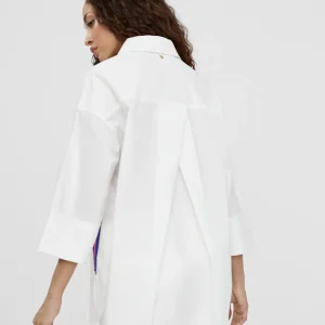 Lola Casademunt Camisas Y Blusas<Camisa basica de algodón BLANCO