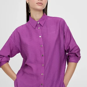 Lola Casademunt Camisas Y Blusas<Camisa basica manga larga LILA