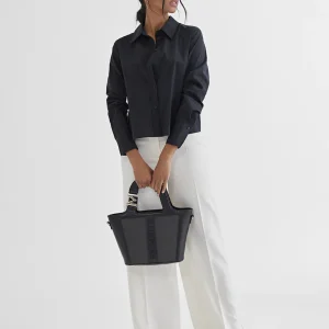 Lola Casademunt Camisas Y Blusas<Camisa bordado fantasía NEGRO-METAL