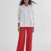 Lola Casademunt Camisas Y Blusas<Camisa con detalle joyas BLANCO