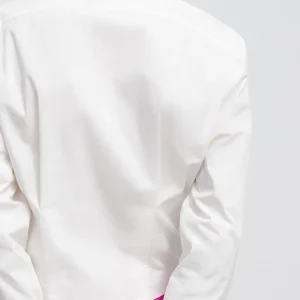 Lola Casademunt Camisas Y Blusas<Camisa cropped BLANCO