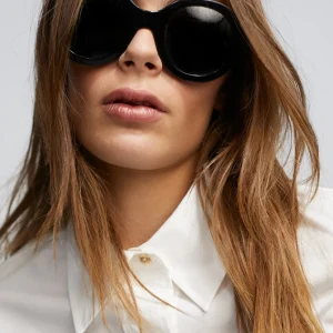 Lola Casademunt Camisas Y Blusas<Camisa cropped BLANCO