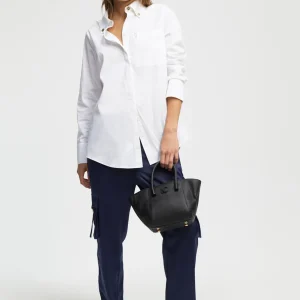 Lola Casademunt Camisas Y Blusas<Camisa detalle logo BLANCO