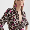 Lola Casademunt Camisas Y Blusas<Camisa estampada ROJO-ROSA