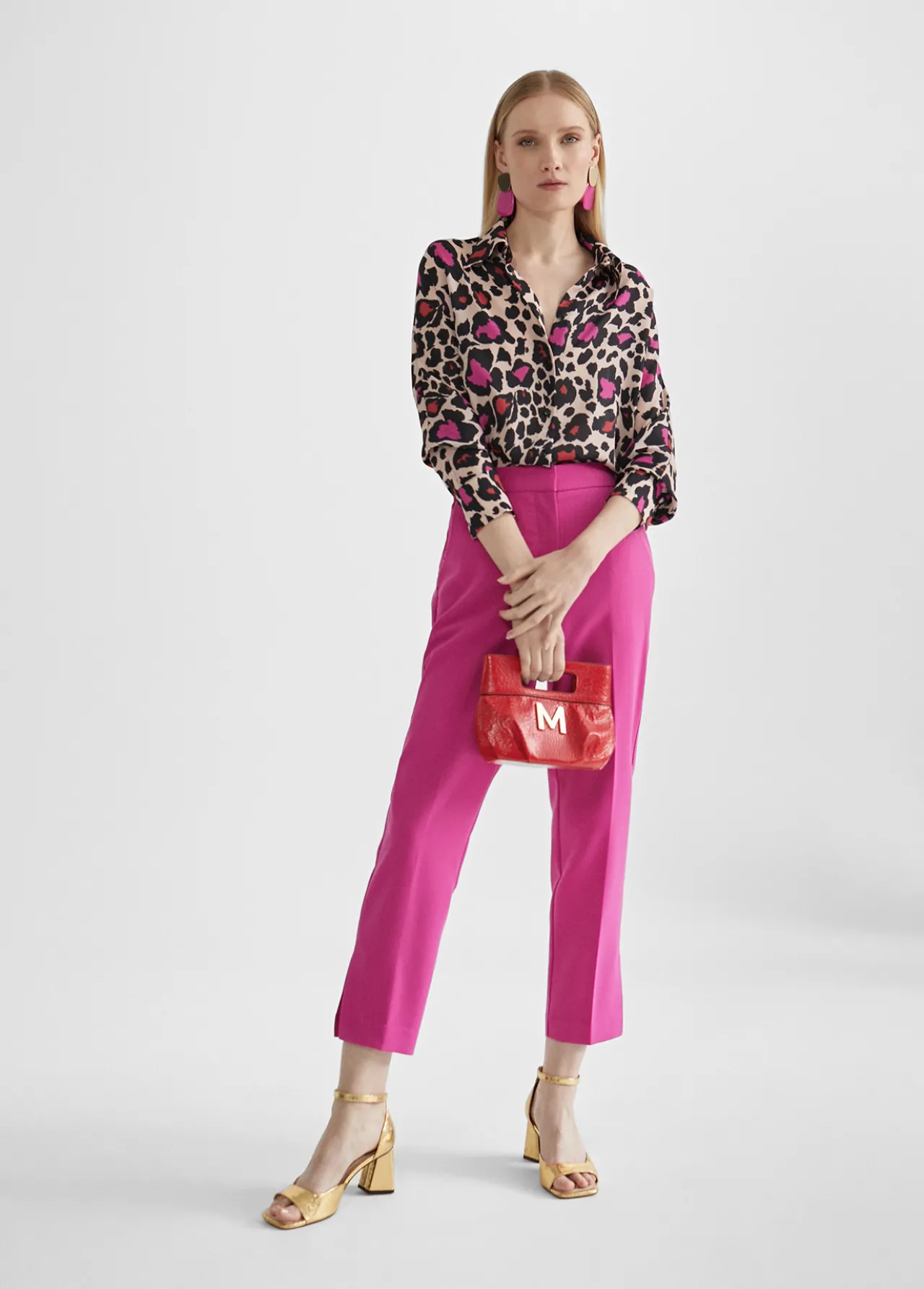 camisa_estampada_1-1.webp Lola Casademunt Camisas Y Blusas<Camisa estampada ROJO-ROSA