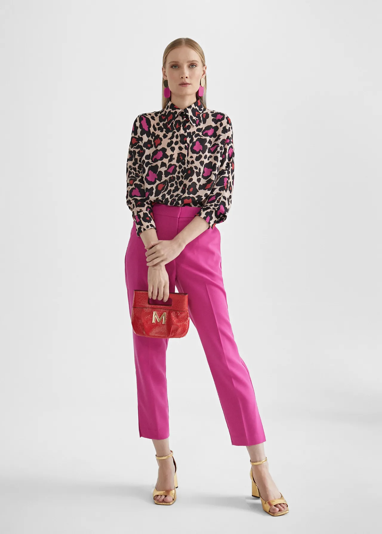 camisa_estampada_5-1.webp Lola Casademunt Camisas Y Blusas<Camisa estampada ROJO-ROSA