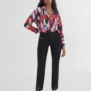 Lola Casademunt Camisas Y Blusas<Camisa estampada LILA-ROJO