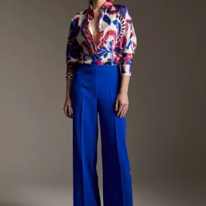 Lola Casademunt Camisas Y Blusas<Camisa estampada paisley ROSA-MULTICOLOR