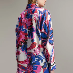 Lola Casademunt Camisas Y Blusas<Camisa estampada paisley ROSA-MULTICOLOR
