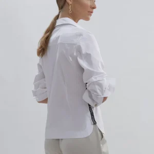 Lola Casademunt Camisas Y Blusas<Camisa logotipada detalle cinta |  COLECCIÓN LOLA | Lola Casademunt BLANCO