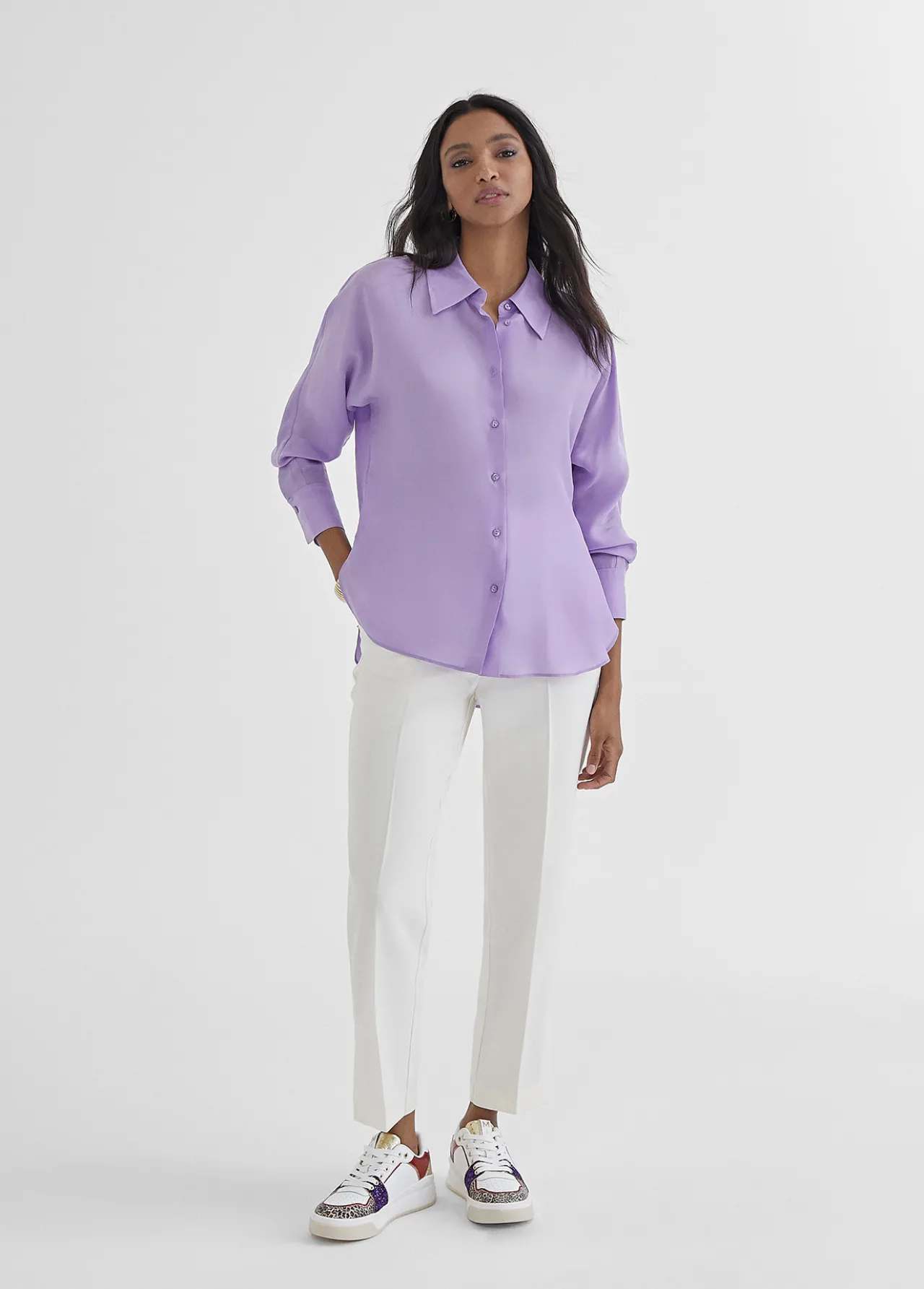 camisa_monocolor_3.webp Lola Casademunt Camisas Y Blusas<Camisa monocolor CRUDO