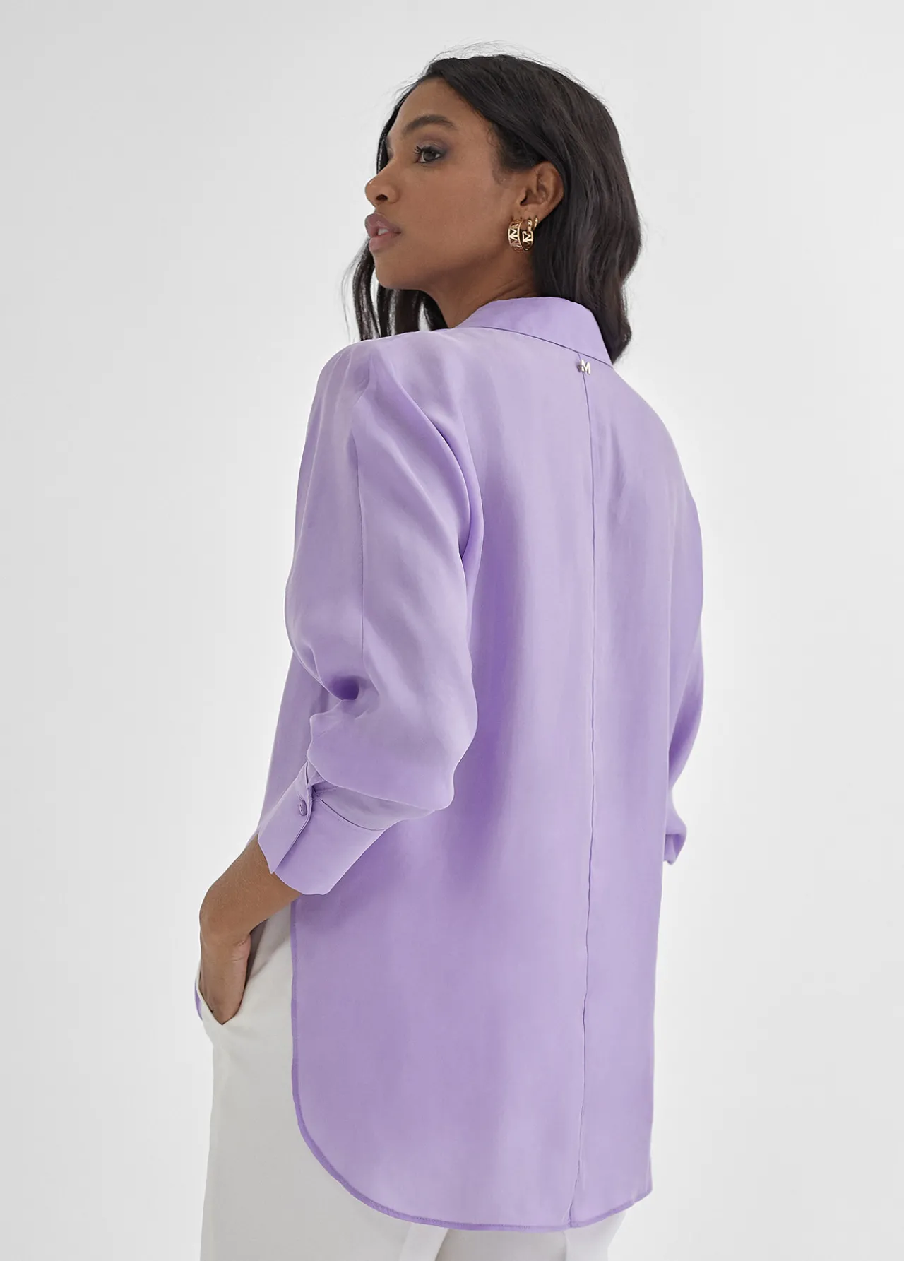 camisa_monocolor_4.webp Lola Casademunt Camisas Y Blusas<Camisa monocolor CRUDO