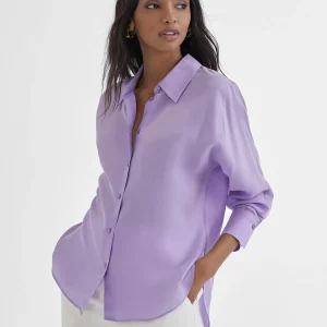 Lola Casademunt Camisas Y Blusas<Camisa monocolor CRUDO