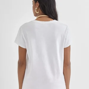 Lola Casademunt Camisetas Y Tops<Camiseta básica Summer BLANCO-ROJO