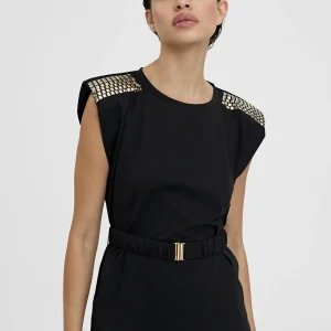 Lola Casademunt Camisetas Y Tops<Camiseta con cinturon BLANCO