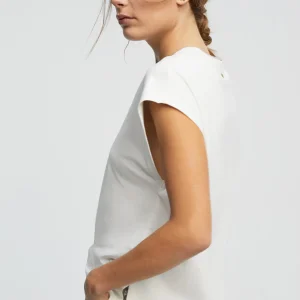 Lola Casademunt Camisetas Y Tops<Camiseta detalle cadena NEGRO
