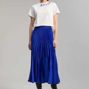 Lola Casademunt Camisetas Y Tops<Camiseta detalle pedrería BLANCO