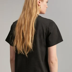Lola Casademunt Camisetas Y Tops<Camiseta detalle pedrería BLANCO