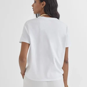 Lola Casademunt Camisetas Y Tops<Camiseta estampado M BLANCO-ROJO